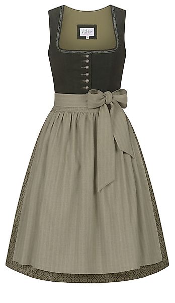 Nübler Trachtenkleid Midi Dirndl Feli in günstig online kaufen