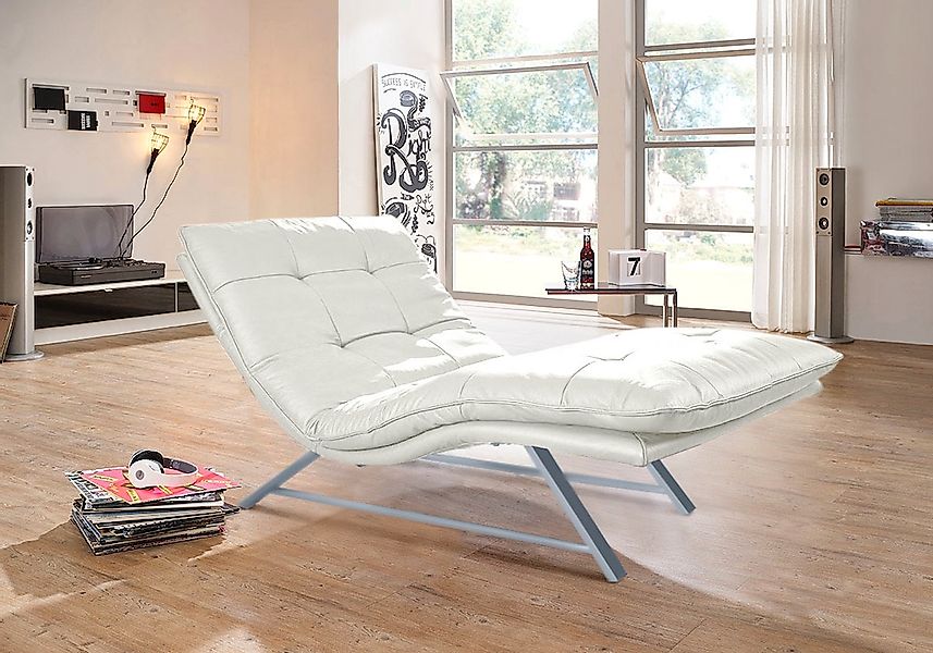 W.SCHILLIG Relaxliege »daily dreams«, in Waffelkissen-Optik, wahlweise mit günstig online kaufen