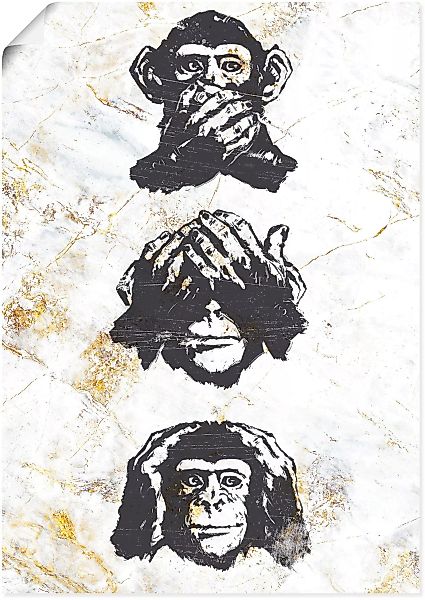 Leonique Poster "Affen", (1 St.) günstig online kaufen