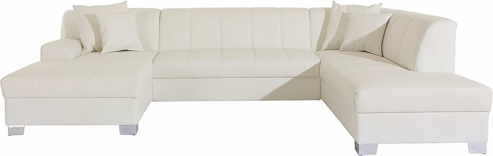 DOMO collection Wohnlandschaft "Turah moderne Steppung, incl. Zierkissen, a günstig online kaufen