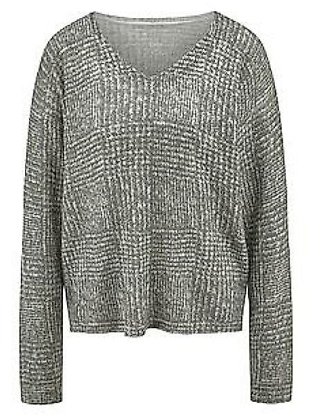 V-Pullover aus Schurwolle und Kaschmir include grün günstig online kaufen