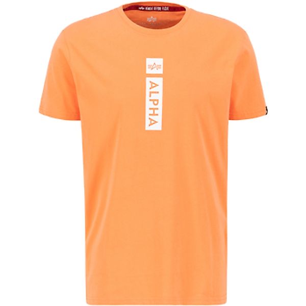 Alpha  T-Shirt Alpha Puff Print T - tangerine günstig online kaufen