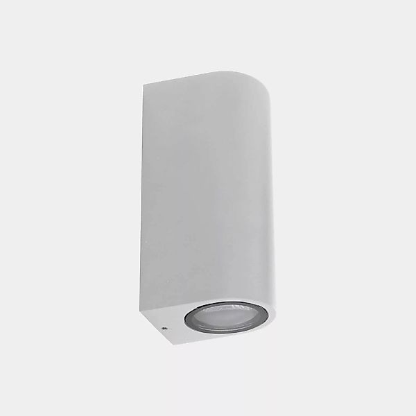 LEDS-C4 Außenwandlampe Eko Double, weiß, Breite 7 cm, Alu günstig online kaufen