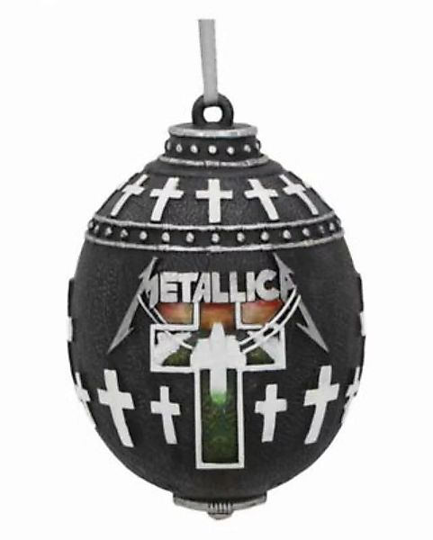Metallica Master of Puppets Weihnachtsschmuck Dekofiguren schwarz günstig online kaufen