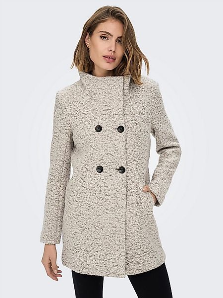 ONLY Langjacke ONLNEWSOPHIA WOOL COAT OTW CC mit Wolle günstig online kaufen