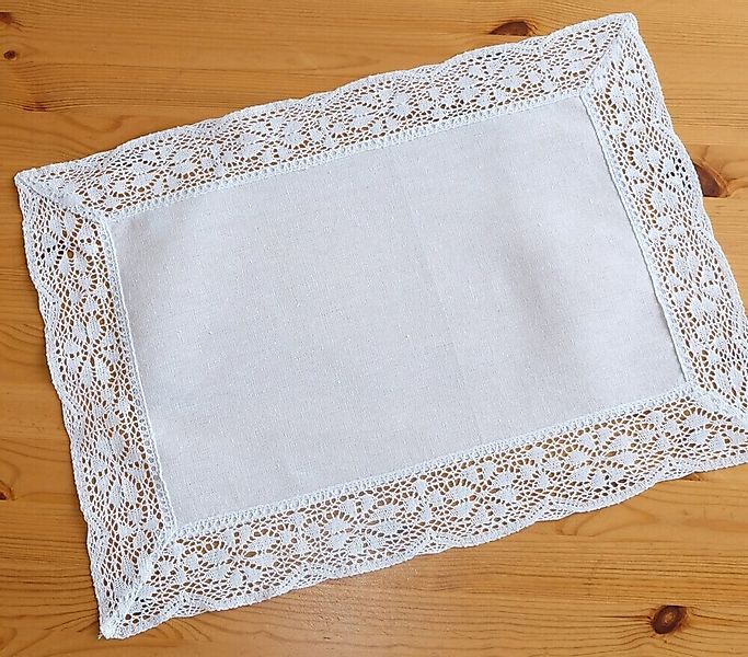 matches21 HOME & HOBBY Tischdecke Tischläufer JANA feine Häkelkante Landhau günstig online kaufen