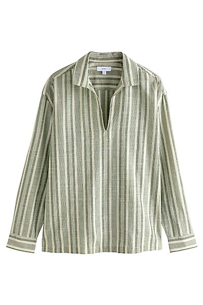 Next Langarmhemd Kurta mit Streifen aus günstig online kaufen