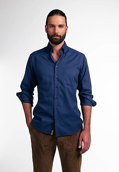 Eterna Langarmhemd "REGULAR FIT" EASY IRON (bügelleicht) günstig online kaufen