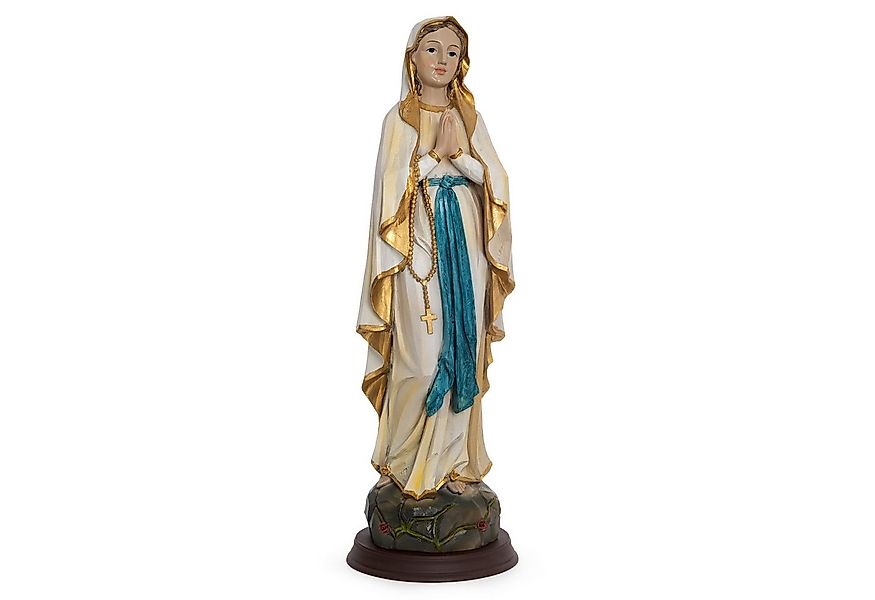 Moritz Dekofigur Jungfrau Maria Statue 42,5 cm Marienfigur mit Rosenkranz u günstig online kaufen