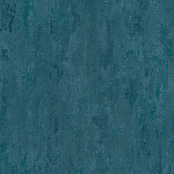 PROFHOME 380445-GU Ton-in-Ton Tapete Uni Metallic Effekt Blau 0,53 m x 10,0 günstig online kaufen
