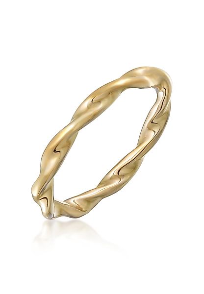 Elli Fingerring Bandring Stapelring Gedreht für günstig online kaufen