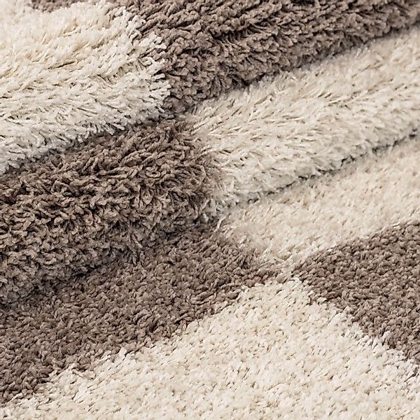 Ayyildiz Teppiche Hochflor-Teppich "Gala Shaggy 2505" rund 30 mm Höhe Wohnz günstig online kaufen