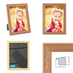 PHOTOLINI Bilderrahmen 3er Set im Landhaus-Stil günstig online kaufen