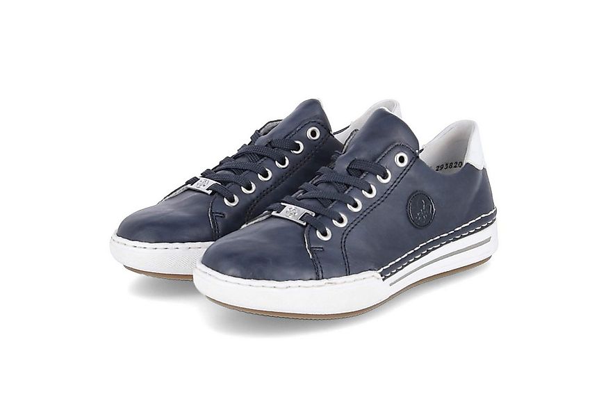 Rieker Rieker L7210-14 Damen Synthetik blau Schnürschuh günstig online kaufen
