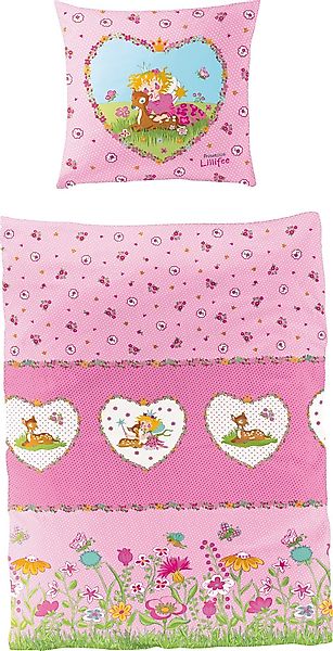 BIERBAUM Kinderbettwäsche Kinder-Wendebettwäsche "Lillifee", Biber, Motiv günstig online kaufen