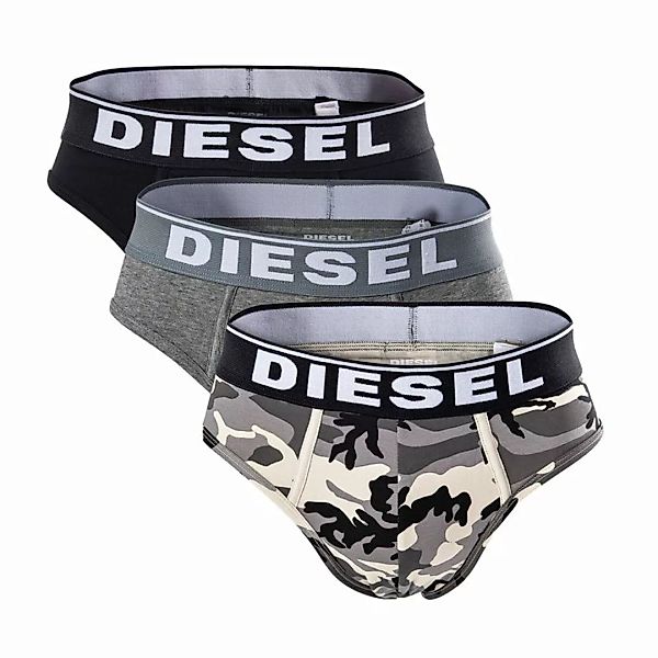 Diesel Umbr Andre Underpants Unterhose 3 Einheiten XL Gray / Black / Camouf günstig online kaufen