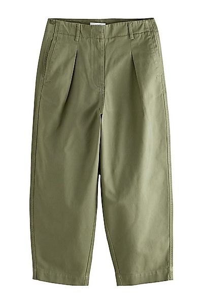 Next Chinohose Chinohose mit Barrel-Leg aus 100 % Baumwolle (1-tlg) günstig online kaufen