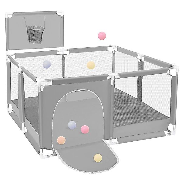 Comomy Laufgitter (Baby Krabbelgitter, 1-tlg), mit günstig online kaufen