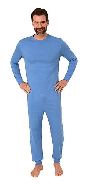 Normann Care Pyjama Herren Pflegeoverall langarm Einteiler mit Reißverschlu günstig online kaufen