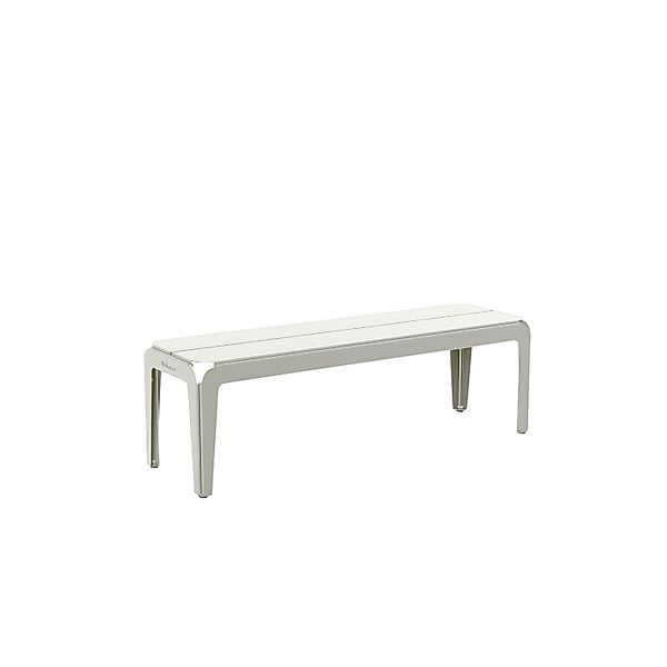 Bended bench / Outdoor Bank ohne Rückenlehne achatgrau günstig online kaufen