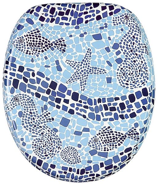 Sanilo WC-Sitz Mosaic World, mit Absenkautomatik günstig online kaufen
