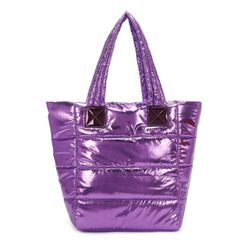 ITALYSHOP24 Schultertasche XXL Damen Nylontasche Shopper günstig online kaufen