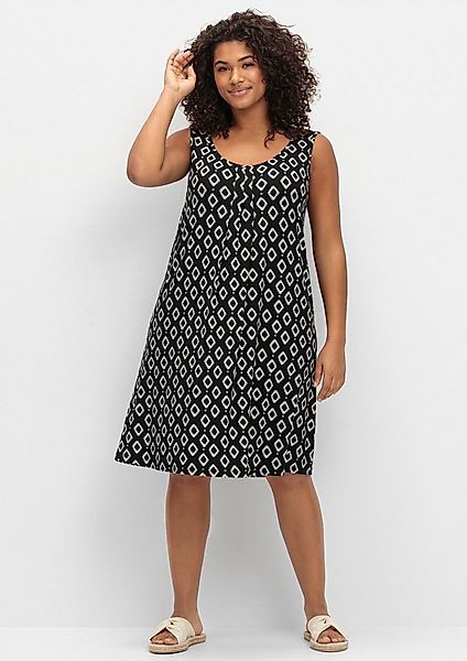 Sheego Etuikleid Strandkleid Ärmellos günstig online kaufen