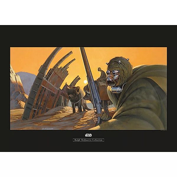 KOMAR Wandbild - Star Wars Classic RMQ Tusken - Größe: 70 x 50 cm mehrfarbi günstig online kaufen