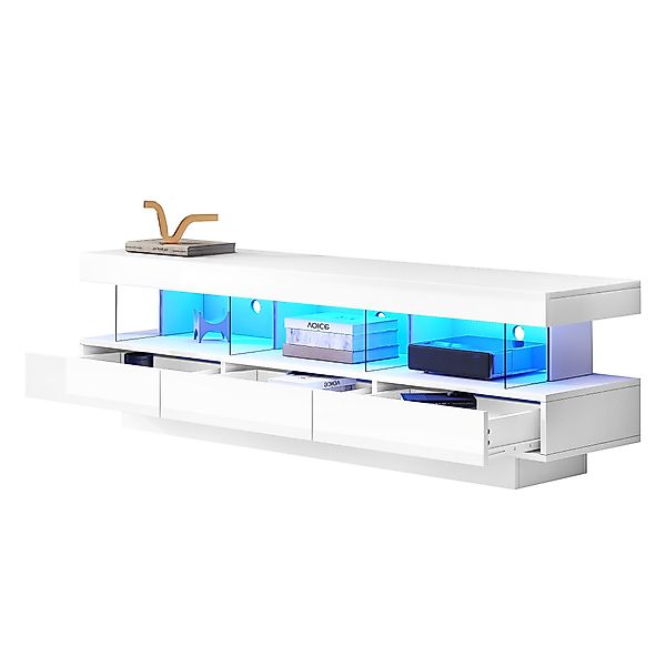 OKWISH Lowboard TV-Schrank mit LED und günstig online kaufen