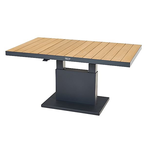 Siena Garden Gartentisch Talina Rechteckig Teak 85 cm x 140 cm günstig online kaufen