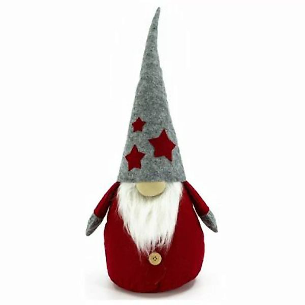 MARELIDA Weihnachtsfigur Wichtel Alvin H: 81cm in grau, rot günstig online kaufen