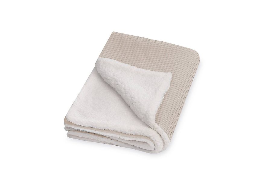 Babydecke Waffelpiqué Seashell Winterdecke 70x100, Julius Zöllner günstig online kaufen