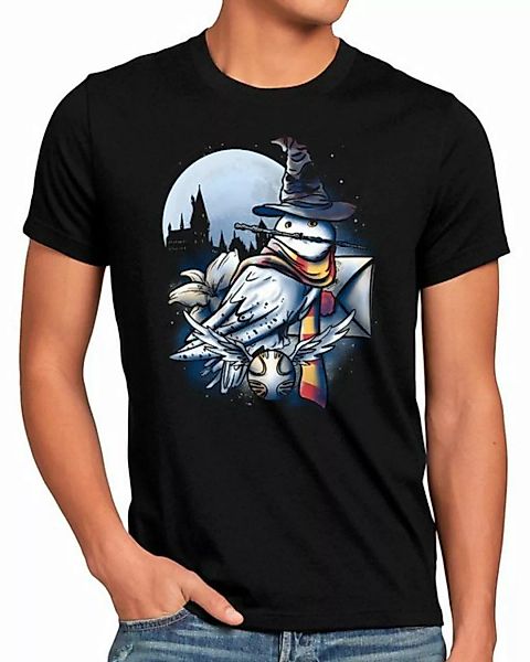 style3 Print-Shirt Herren T-Shirt Zauberhafte Eule potter harry hogwarts le günstig online kaufen