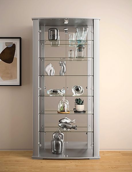 fif möbel Vitrine "STELLA" Standvitrine/Glasvitrine 2x Glastür,perfekt für günstig online kaufen