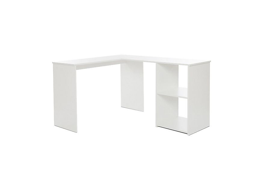 Mondeer Eckschreibtisch L-Computertisch, L-Förmig Schreibtisch mit 2 Ablage günstig online kaufen