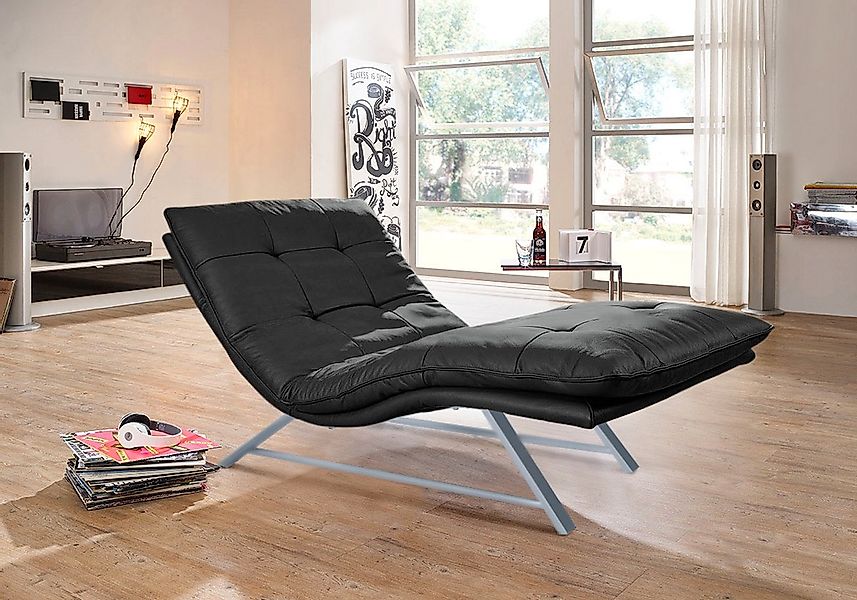 W.SCHILLIG Relaxliege »daily dreams«, in Waffelkissen-Optik, wahlweise mit günstig online kaufen