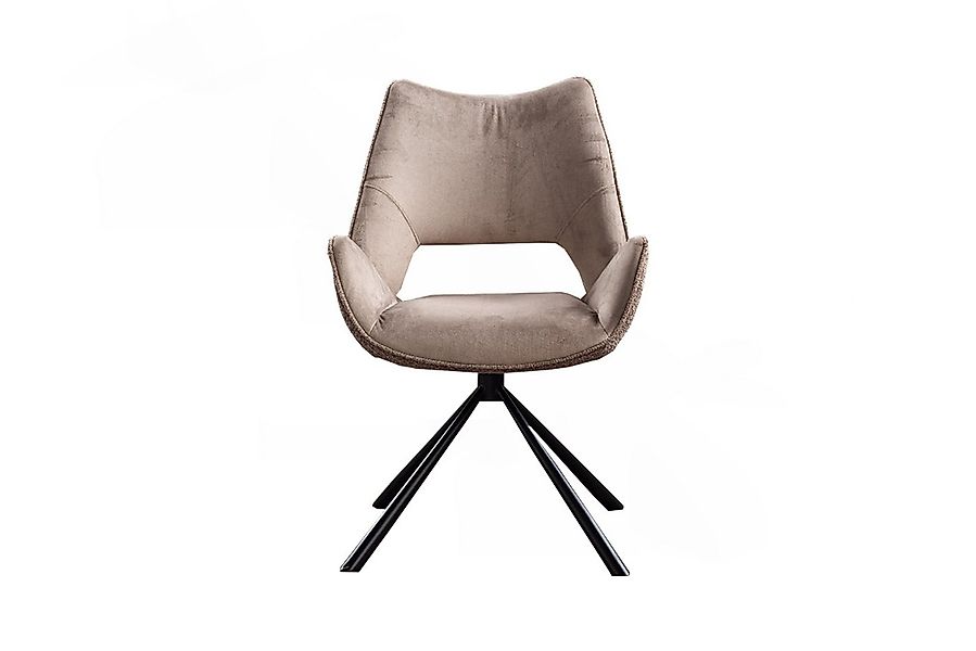 KAWOLA Polsterstuhl VELO (1 St), Drehstuhl Stoff verschiedene Farben günstig online kaufen