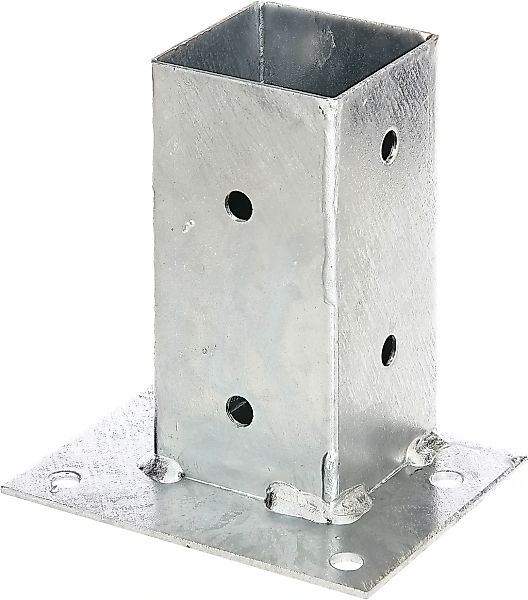 Alberts Aufschraubhülse, (Set, 2 St.), feuerverzinkt, 71 x 71 mm günstig online kaufen