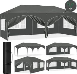 EUGAD Pavillon, mit 6 Seitenteilen, 3x6 günstig online kaufen