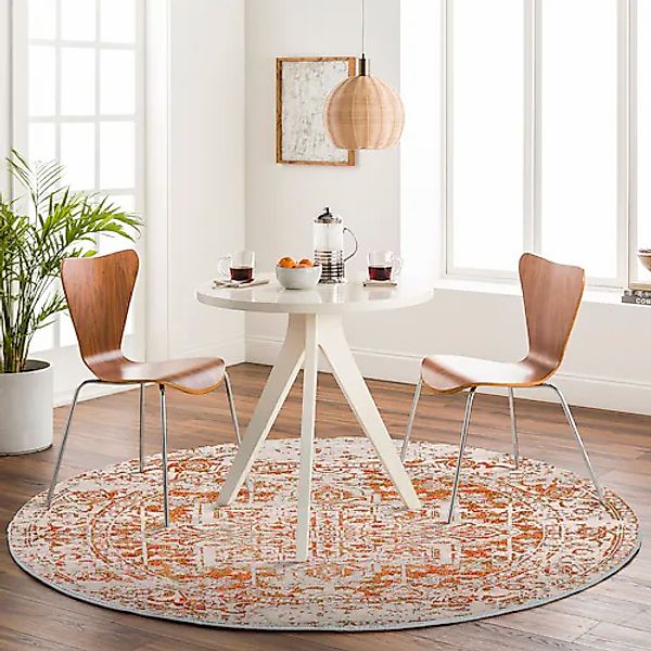 Livabliss Teppich »SYRACUSA«, rund, 11 mm Höhe, ⌀160cm günstig online kaufen