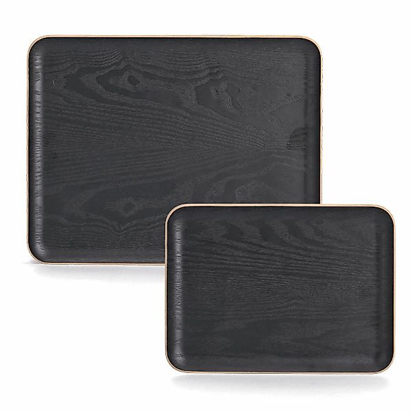 Zeller Present Servierplatte Holzlaminat / Furnierholz günstig online kaufen