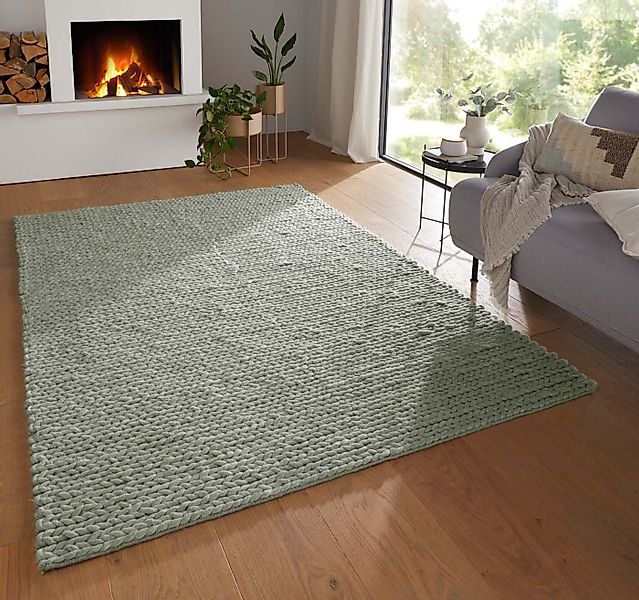 TaraCarpet Wollteppich TaraCarpet Zuerich Moderner Wollteppich handgearbeit günstig online kaufen