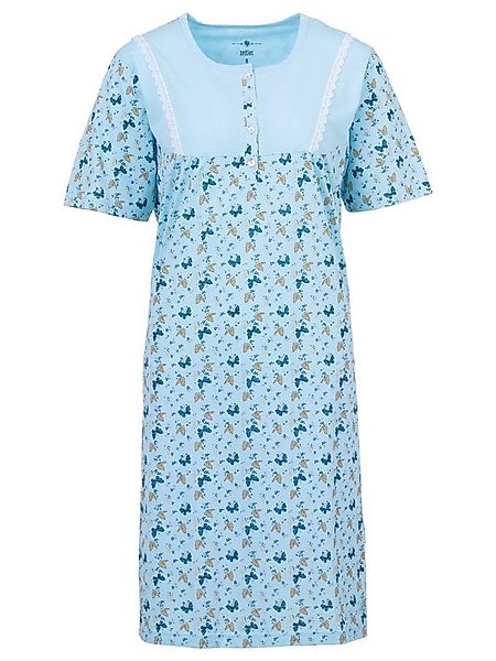 zeitlos Nachthemd Nachthemd Kurzarm - Butterfly günstig online kaufen