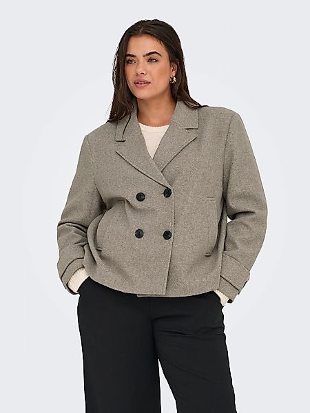 ONLY CARMAKOMA Kurzjacke "CARFREJA LIFE SHORT DB JACKET OTW NOOS" günstig online kaufen