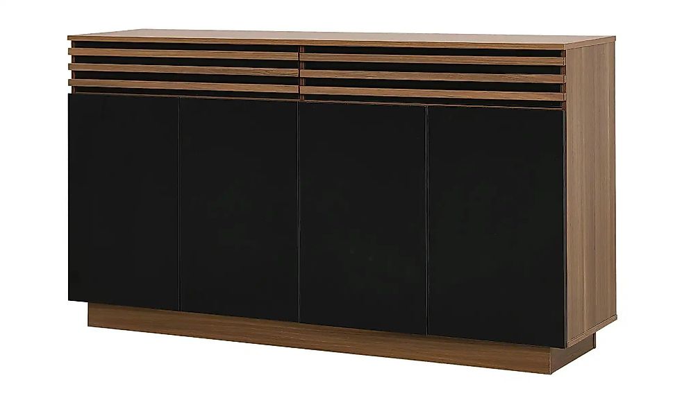 Sideboard   ¦ schwarz ¦ Maße (cm): B: 150 H: 85 Kommoden & Sideboards > Sid günstig online kaufen