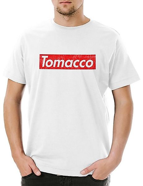 Urban Backwoods Print-Shirt Urban Backwoods Tomacco Herren T-Shirt Weiß Grö günstig online kaufen