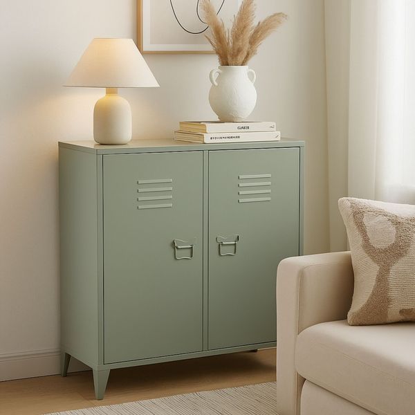 osoltus Raumteiler Industrial Wohnen 2-türiger Spindschrank günstig online kaufen