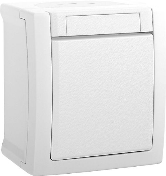 Panasonic Wechselschalter FR-Aufputz weiß 90591104-DE - 90591104-DE günstig online kaufen
