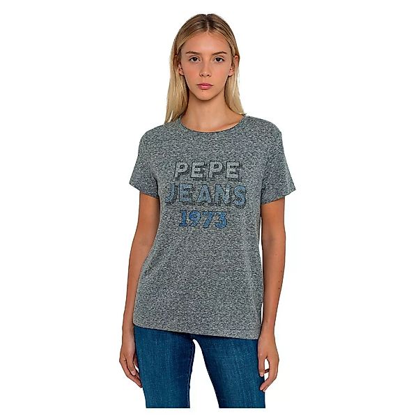 Pepe Jeans Bibiana Kurzärmeliges T-shirt L Grey Marl günstig online kaufen