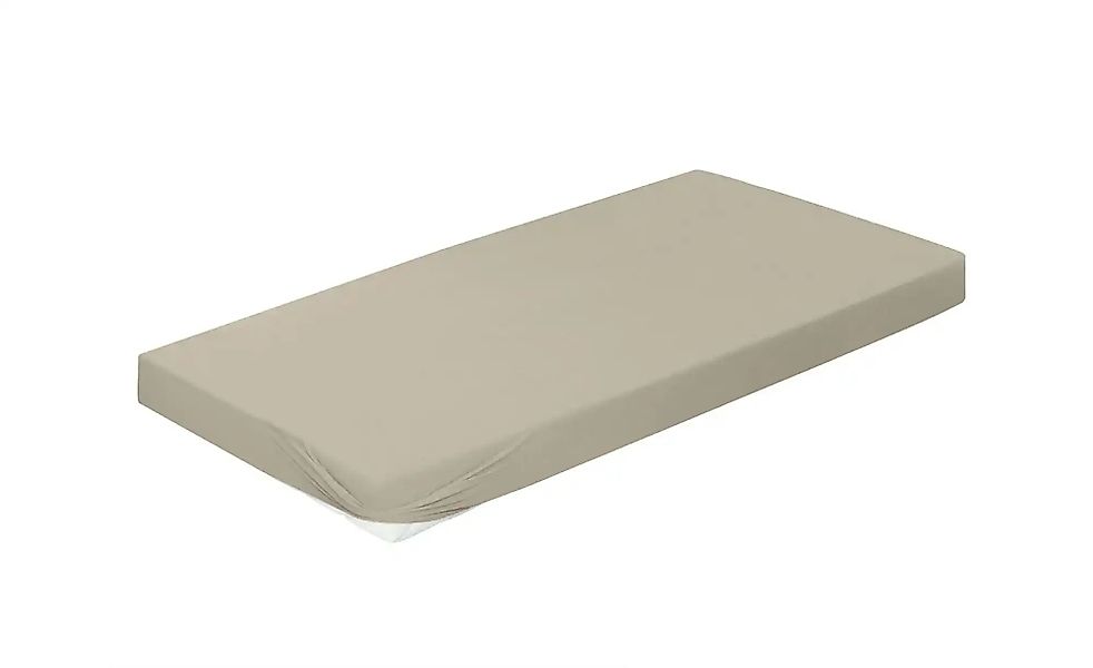 Bierbaum Jersey Spannbetttuch   ¦ braun ¦ Maße (cm): B: 190 H: 1 Bettwaren günstig online kaufen